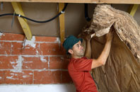 Upper Soudley tapered roof insulation